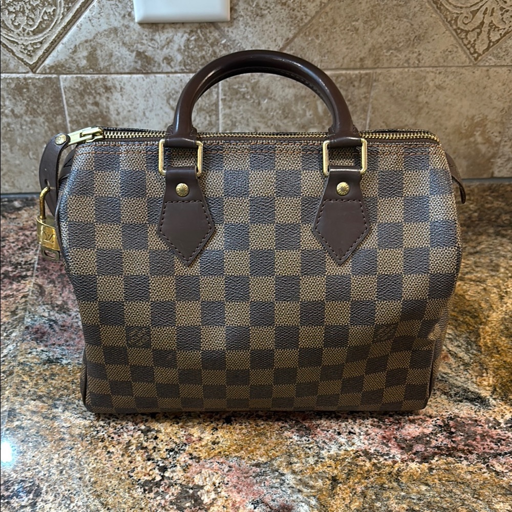 Louis Vuitton Damier Ebene Speedy 25